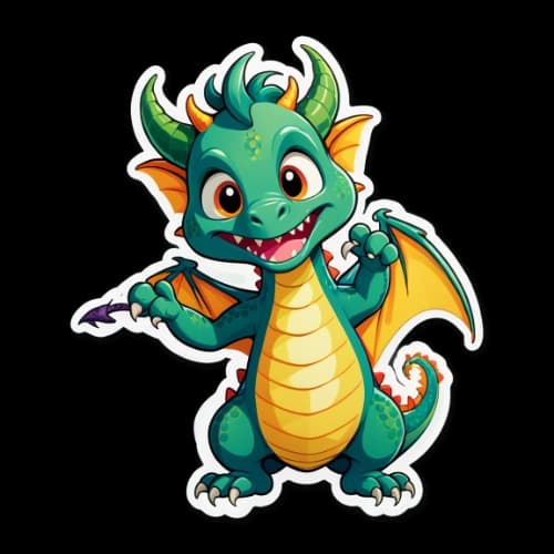 AI generated sticker example 18