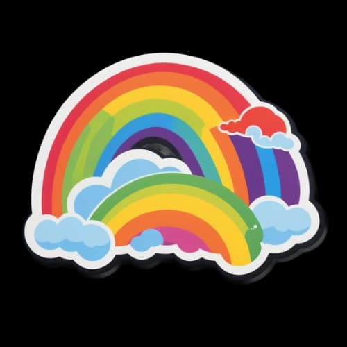 AI sticker example